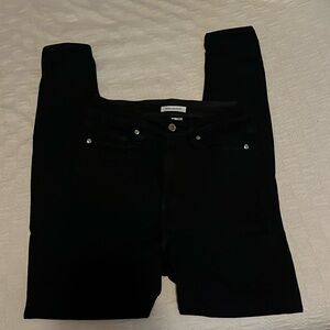 Good American Good Waist Black Jeans